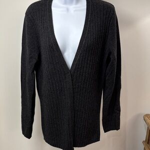 Lafayette 148 New York Black Cardigan